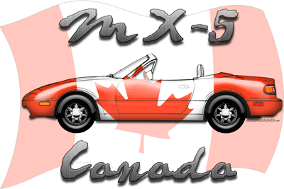 Miata Canada t-shirt, sticker and more