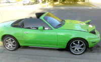 green miata