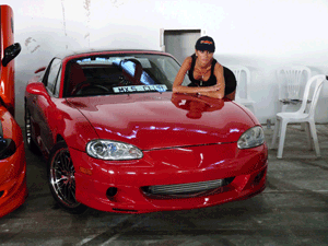 miata - hot girl 