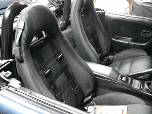 rx7 seats in a miata