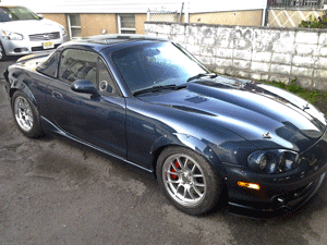 cowl induction hood miata