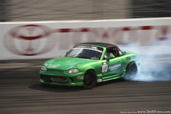 Jeff Abbott drifting