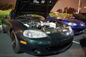 Miata car show