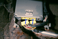 unplug old ECU