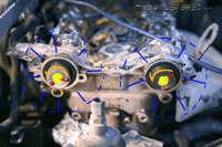 cam shafts gears making - miata mx 5